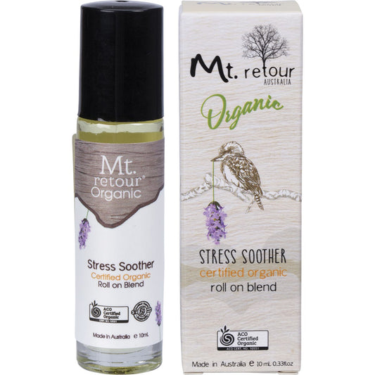 Mt Retour- Essential Oil 100% Stress Soother Blend Roll-On-10ml