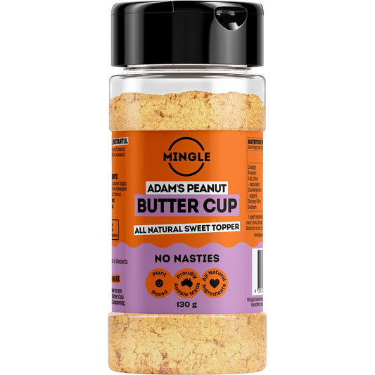 Mingle- Adam's Peanut Butter Cup All Natural Sweet Topper-130g