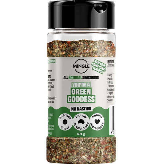 Mingle- Green Goddess All Natural Seasoning-10x40g