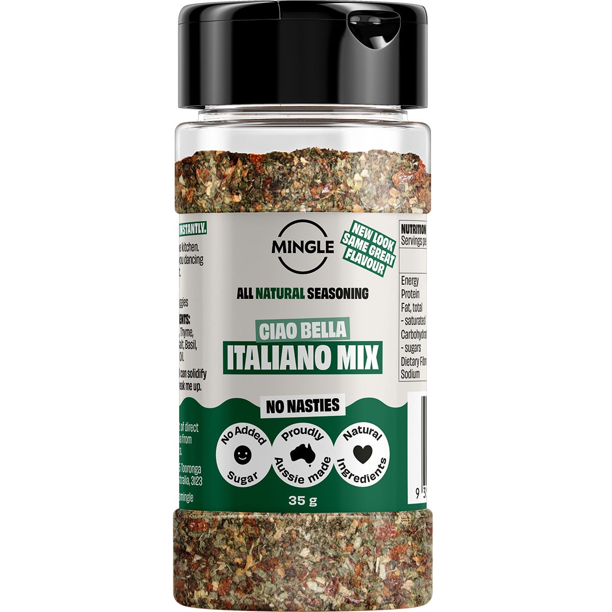 Mingle- Ciao Bella Italian Mix All Natural Seasoning-10x35g