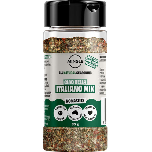 Mingle- Ciao Bella Italian Mix All Natural Seasoning-10x35g