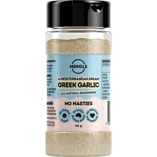 Mingle- Greek Garlic All Natural Seasoning-10x45g