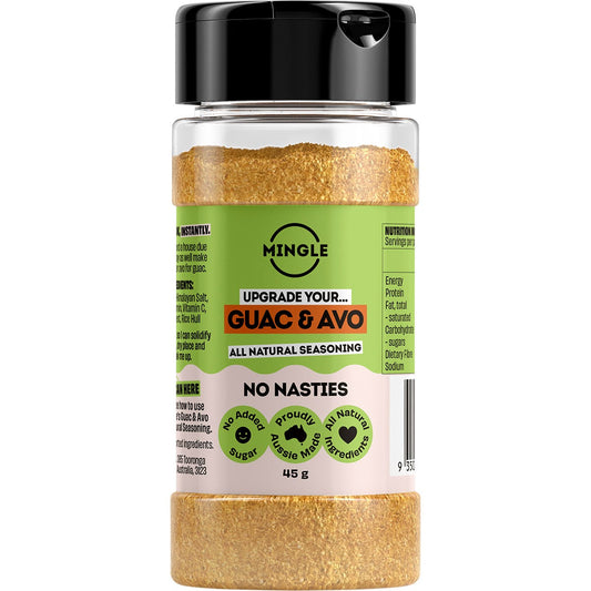 Mingle- Guac & Avo All Natural Seasoning-10x45g