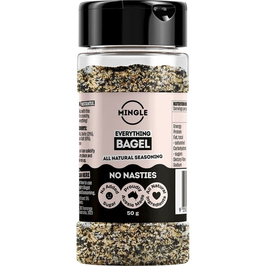 Mingle- Everything Bagel All Natural Seasoning-10x50g