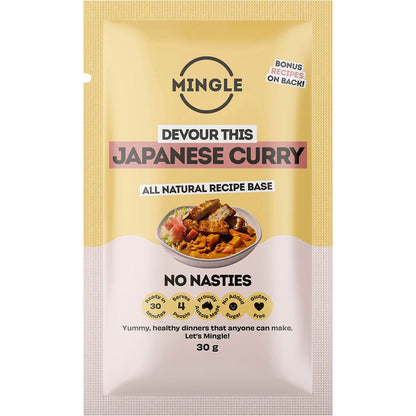 Mingle- Japanese Curry All Natural Recipe Base-12x30g