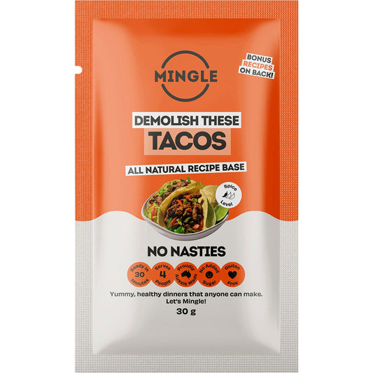Mingle- Tacos All Natural Recipe Base-12x30g