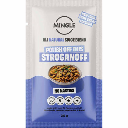 Mingle- Stroganoff All Natural Recipe Base-12x30g