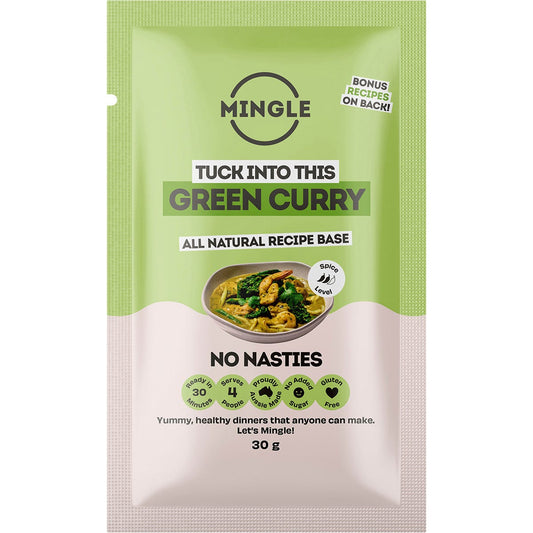 Mingle- Green Curry All Natural Recipe Base-12x30g