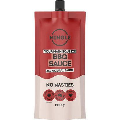 Mingle- BBQ All Natural Sauce-10x250g