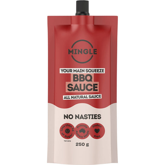 Mingle- BBQ All Natural Sauce-10x250g