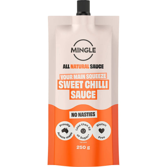 Mingle- Sweet Chilli All Natural Sauce-10x250g