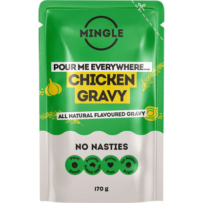 Mingle- Chicken All Natural Flavoured Gravy-8x170g
