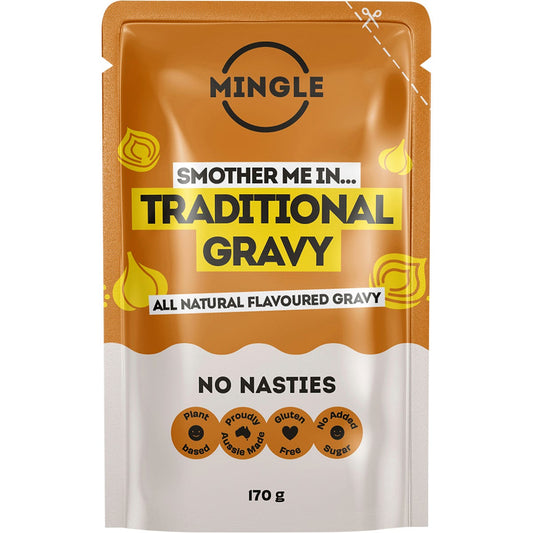 Mingle- Traditional All Natural Flavoured Gravy-8x170g