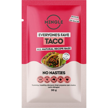 Mingle- Mellow Taco All Natural Recipe Base-12x30g