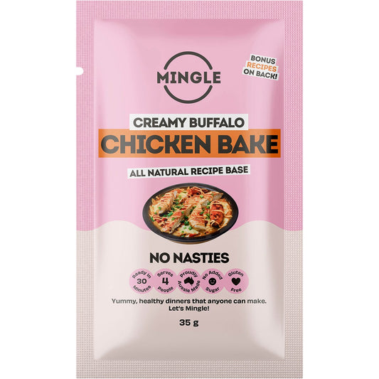 Mingle- Buffalo Chicken Bake All Natural Recipe Base-12x35g
