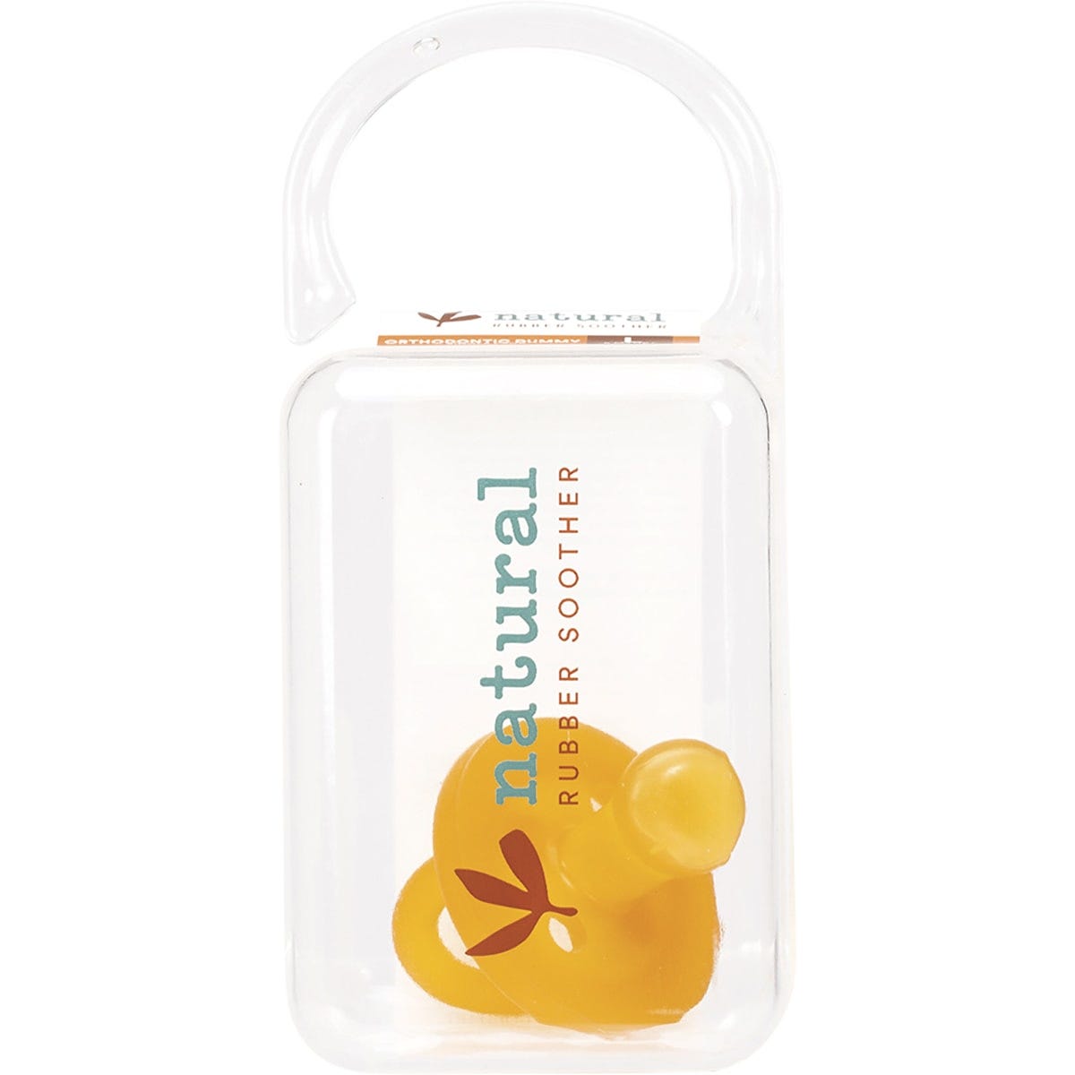 Natural Rubber Soothers- Soother Large Orthodontic 6 mths +