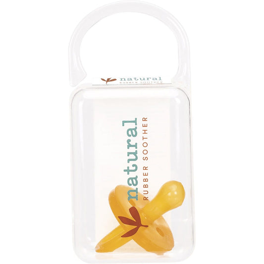 Natural Rubber Soothers- Soother Small Rounded 0-3 mths