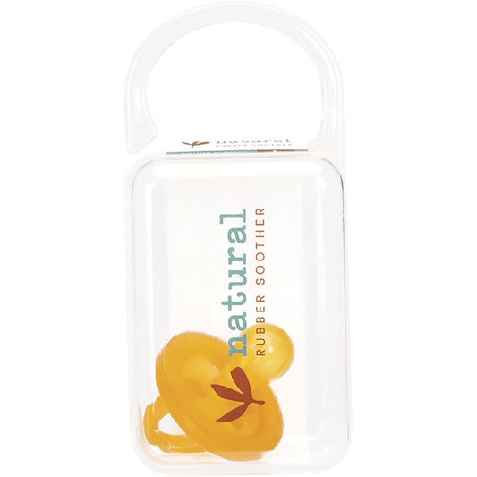 Natural Rubber Soothers- Soother Large Rounded 6 mths +