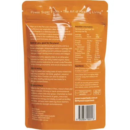 Power Super Foods- Maca Powder Certified Organic-250g