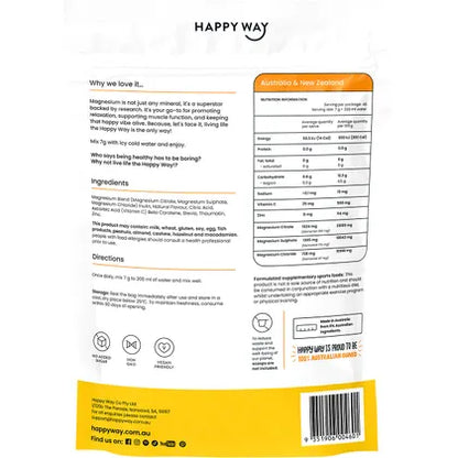 Happy Way- Magnesium Powder Tropical-315g