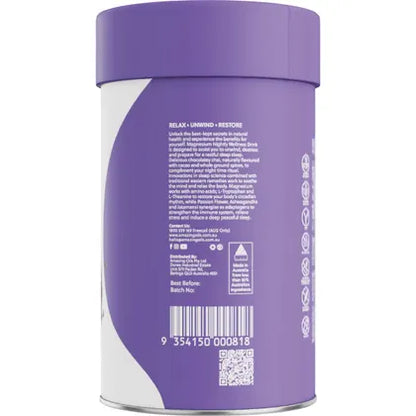 Amazing Oils- Magnesium Wellness Drink Nightly Cacao & Chai-200g