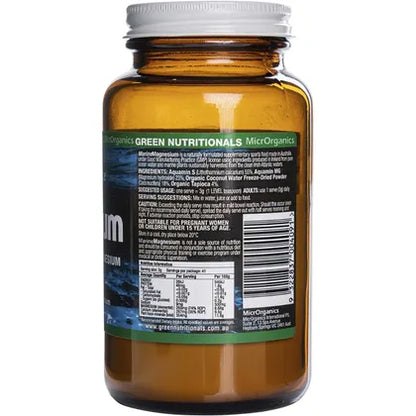Green Nutritionals- Marine Magnesium Powder 260mg-100g