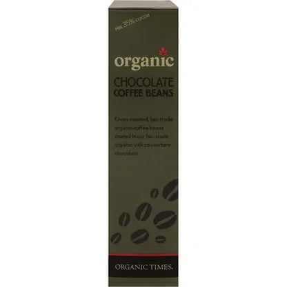 Organic Times- Milk Chocolate Coffee Beans-150g