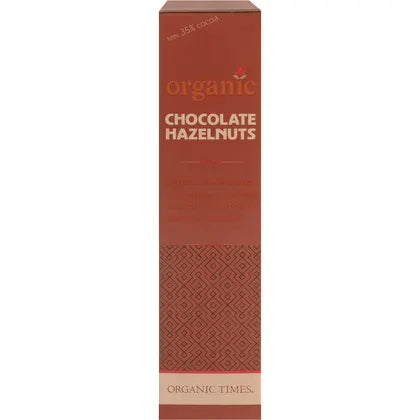 Organic Times- Milk Chocolate Hazelnuts-150g