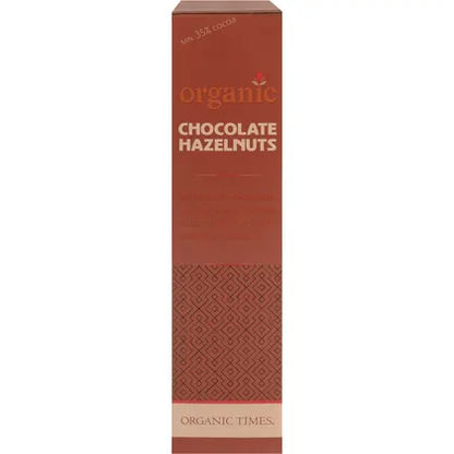 Organic Times- Milk Chocolate Hazelnuts-150g