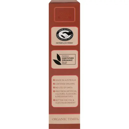 Organic Times- Milk Chocolate Hazelnuts-150g