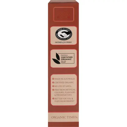 Organic Times- Milk Chocolate Hazelnuts-150g
