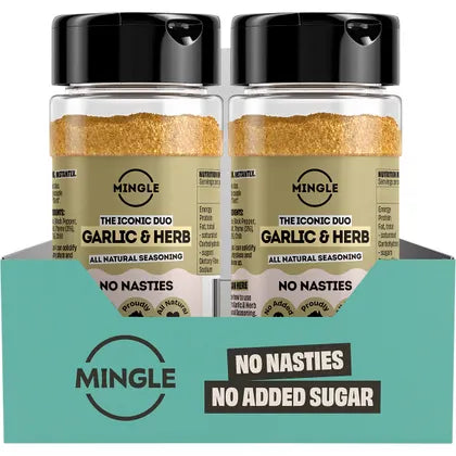 Mingle- Garlic & Herb All Natural Seasoning-10x50g