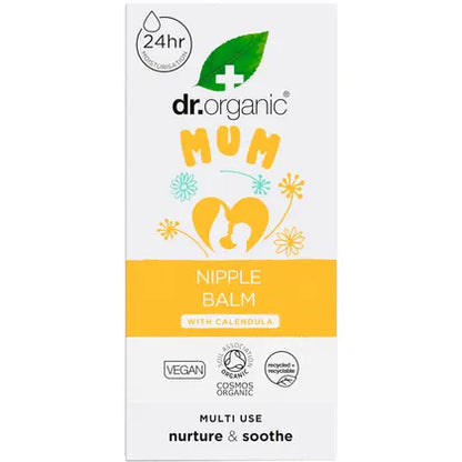 Dr. Organic- Mum Nipple Balm with Calendula-30ml
