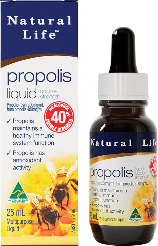 Natural Life- Propolis Liquid 40% No Alcohol-25ml