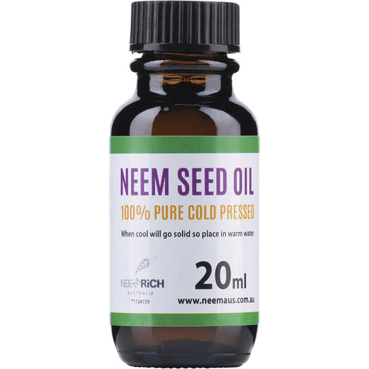 Neem- Neem Seed Oil 100% Pure & Cold Pressed-20ml