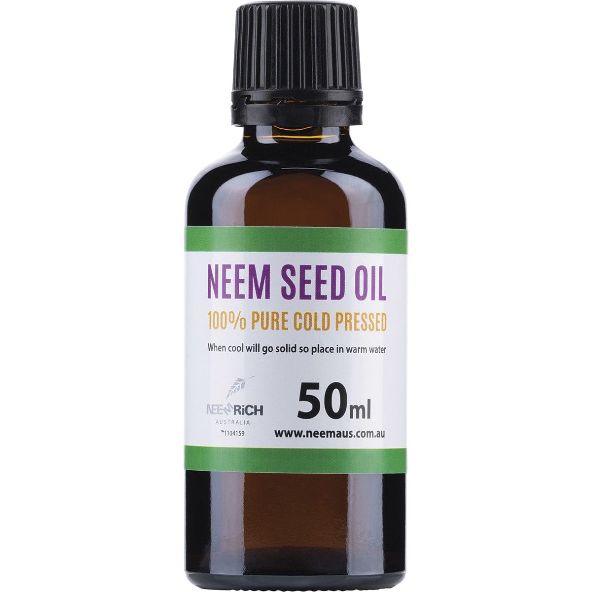 Neem- Neem Seed Oil 100% Pure & Cold Pressed-50ml