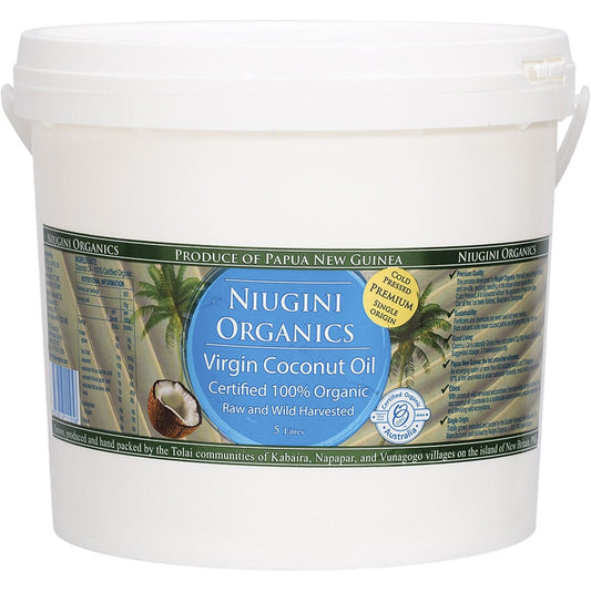 Niugini Organics- Virgin Coconut Oil 100% Pure-5L