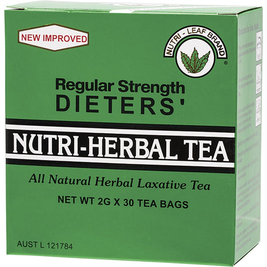 Nutri-Leaf- Herbal Tea Bags Dieter's Tea Regular-30pk