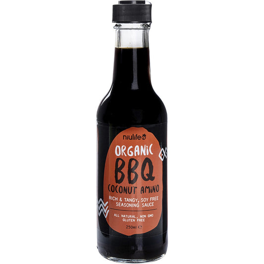 Niulife- Organic Coconut Amino Sauce Barbeque-6x250ml