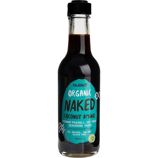 Niulife- Organic Coconut Amino Sauce Naked-6x250ml