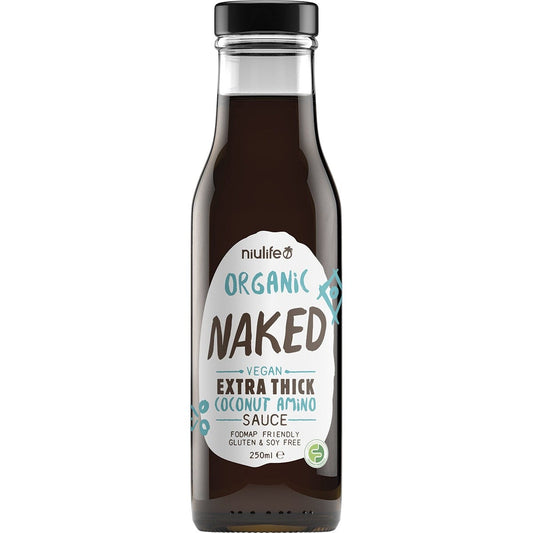 Niulife- Organic Coconut Amino Sauce Extra Thick Naked-6x250ml