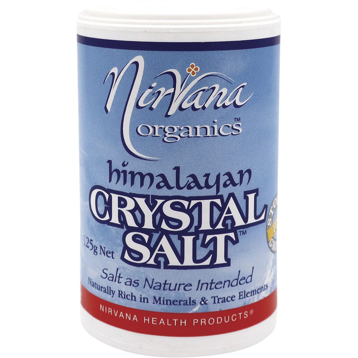 Nirvana Organics- Himalayan Salt Fine Shaker-125g