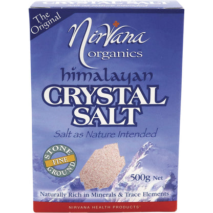 Nirvana Organics- Himalayan Salt Fine-500g