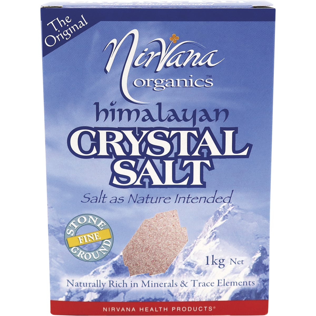 Nirvana Organics- Himalayan Salt Fine-1kg