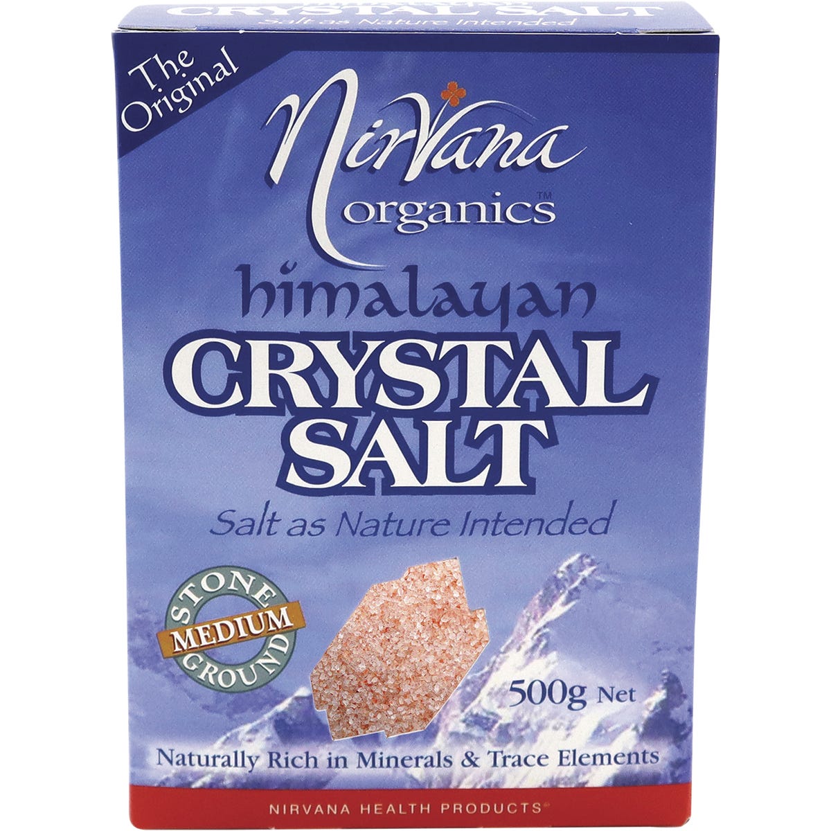 Nirvana Organics- Himalayan Salt Medium-500g