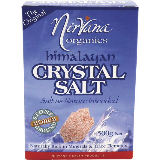 Nirvana Organics- Himalayan Salt Medium-500g
