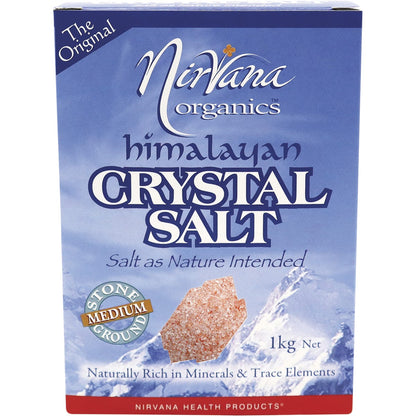 Nirvana Organics- Himalayan Salt Medium-1kg