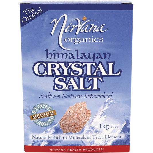 Nirvana Organics- Himalayan Salt Medium-1kg