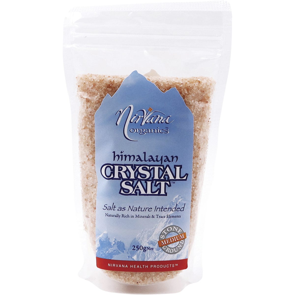 Nirvana Organics- Himalayan Salt Medium-250g
