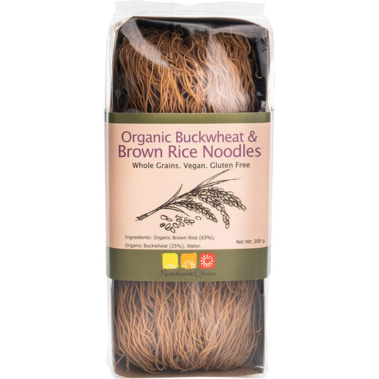 Nutritionist Choice- Rice Noodles Buckwheat & Brown-200g
